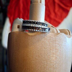 SS Colored Diamond Rings